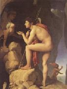 Jean Auguste Dominique Ingres Oedipus Explains the RIddle of the Sphinx (mk05) oil painting reproduction